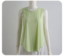 Load image into Gallery viewer, Sport Bra Short Sleeve Vest Aerobic Sleeveless Gym Tops Push-up Bras Yoga Clothing Pilates Workout Cropped Sportswear T-shirt
