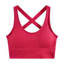 Load image into Gallery viewer, Sexy Sports Bra Yoga Bra Fitness Top Women Seamless High Impact Sports Bra Sports Underwear Push-Up Bra Sportswear Bralette
