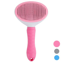 Load image into Gallery viewer, Pet Dog Brush Cat Comb Self Cleaning Pet Hair Remover Brush For Dogs Cats Grooming Tools Pets Dematting Comb Dogs Accessories
