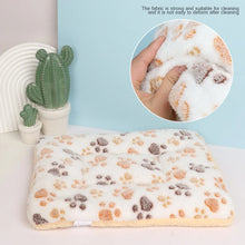 Load image into Gallery viewer, Soft Pet Bed Mats Short Plush Pet Sleeping Bed Mats for Cats Dogs Cute Pad Blanket Warm Kitten Cushion Cat Accessories

