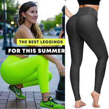 Load image into Gallery viewer, Push Up Leggings Women's Fashion Sport Fitness High Waist Leggins Sexy Butt Lifting Scrunch Workout Gym Tights Pants
