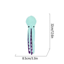 Load image into Gallery viewer, Dog pet plush octopus toy interactive sound anti-demolition home large and small dog boredom companion toy
