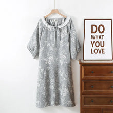 Load image into Gallery viewer, Sweet Cotton Floral Night Gown
