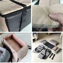 Load image into Gallery viewer, Dog Car Seat Bed Car Central Dog Car Seat Bed Portable Dog Carrier for Small Dogs Cats Safety Travel Bag Dog Accessories

