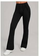 Load image into Gallery viewer, Gym Workout Women's Wide-Leg Tight-Fitting Hip-Lifting Yoga Flared Pants Dance High-Waist Flared Casual Outdoors Sports Trousers
