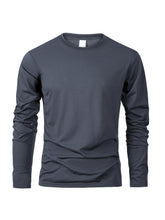 Load image into Gallery viewer, Classic Solid Long Sleeve Tee
