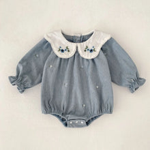 Load image into Gallery viewer, Floral Ruffle Baby Girl Romper
