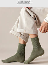 Load image into Gallery viewer, Combed Cotton Business Crew Socks
