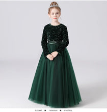 Load image into Gallery viewer, Classic Girls Chiffon Ball Gown
