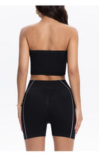 Load image into Gallery viewer, Women's Side Line Contrast Yoga Set Flat Seam Moisture Wicking Anti Rubbing Outdoor Workout Daily Trendy Fitness Two Piece Suit
