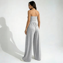 Load image into Gallery viewer, Strapless Wide Leg Casual Jumpsuit
