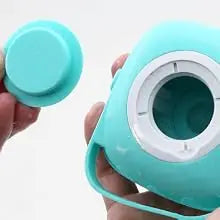 Load image into Gallery viewer, Blue Yellow Shampoo Dispenser Brush
