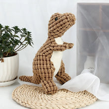 Load image into Gallery viewer, Cats and Dogs Pet Plush Dinosaur Toys Interactive Dog Chew Toys Plush Stuffing Pet Supplies Dog Toys for Small Dogs

