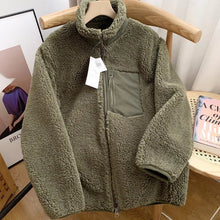 Load image into Gallery viewer, Warm Stand Collar Motorcycle Jacket
