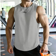 Load image into Gallery viewer, Men's Summer Fitness Muscle Sports Tank Top Breathable Moisture Wicking Loose Sleeveless Quick Dry Training T-Shirt Letter Print
