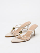 Load image into Gallery viewer, Women's fashionable, elegant, comfortable, simple and versatile high heels, peep-toe breathable slip-on stilettos.
