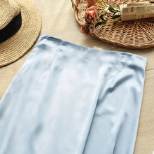 Load image into Gallery viewer, Satin Short Skirts For Women Slim Fit Office Pencil Skirts Streetwear Hot Girls Casual Simple Free Shipping
