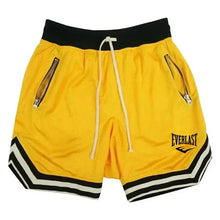 Load image into Gallery viewer, 2026 EVERLAST Fitness Sports Basketball Shorts Men's Summer Casual Loose Breathable Mesh Shorts Fashion Hip Hop Sweatpants
