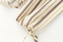 Load image into Gallery viewer, Women's Shirts Autumn 2026 New Fashion Stripes Slim Unique Youth Street Autumn Blouses Chic Elegant Travel Comfortable Blouse
