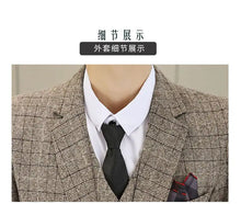 Load image into Gallery viewer, Three Piece Wedding Business Suit
