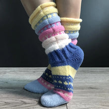 Load image into Gallery viewer, Thermal Winter Jacquard Stocking Socks
