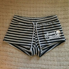 Load image into Gallery viewer, Women Shorts Pantalones Cortos De Mujer Casual Fashion Y2k Pants 2026 New Street Hottie Bottoms Striped Skull Print Chic Shorts
