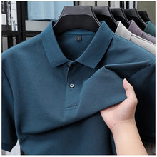 Load image into Gallery viewer, Men's 100% Cotton Polo Shirt - Summer Casual Breathable Tee,19 Colors,Ideal for Golf and Sports,Business Casual,Silk-Like Finish
