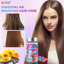 Load image into Gallery viewer, 40pcs Mix Hair Vitamin Capsules Repairing Maltreated Frizzy Hair Silky Moisturizing Hair Oil Smoothing Nourishing Hair Care
