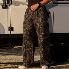 Load image into Gallery viewer, New Jogger Straight Trendy Fitness Pants Men's Camouflage Wide Leg Pants Breathable Running Sweatpants Loose Men Trousers
