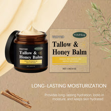Load image into Gallery viewer, Beef Tallow Honey Balm for Men Lasting Moisturizing Dryness Soothing Skin Firming Smoothing Roughness Anti Aging Face Cream
