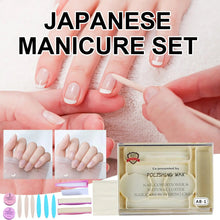 Load image into Gallery viewer, Nail Arts Tool Set With Polishing Wax Natural Nail Manicure Kit 3D Nail Tips Carving Tools For Home Salon Daily Party
