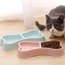 Load image into Gallery viewer, Bone Shaped 2-in-1 Feeding Set
