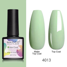 Load image into Gallery viewer, NAILCO 8ml Pink Red Colors Gel Nail Polish Nail Art Varnishes Gel Lacquer Coat LED Nails Manicure Design UV Gel Varnish Soak Off
