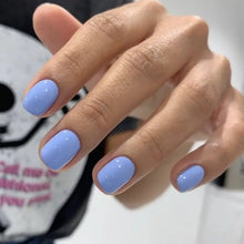 Load image into Gallery viewer, 24Pcs/Set Wearable False Nails for Girls Women Removable Solid Color Short Fake Nails Art Finished Simple White Press on Nail
