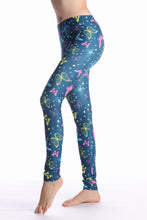 Load image into Gallery viewer, Women Leggings High Waist Cartoon Comic Beauty Print Trousers Soft Female Casual Elastic Pant
