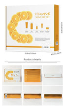Load image into Gallery viewer, Vitamin C Skincare Set 5pcs(Cleanser-Toner-Serum-Eye Serum-Face Cream) + Natural Antioxidant Ingredients, Nourish Even Skin Tone
