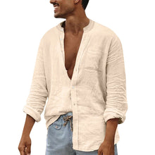 Load image into Gallery viewer, Button Mock Neck Long Sleeve Top
