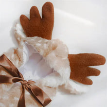 Load image into Gallery viewer, Elk Cape Pet Christmas Costume
