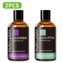 Load image into Gallery viewer, 100ML Pure Plant Essential Oil Mint Bergamot Patchouli Citronella Lemongrass Chamomile Cedarwood For Reed Diffuser Humidifier
