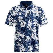 Load image into Gallery viewer, Hawaiian Print Streetwear Polo Shirt
