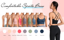 Load image into Gallery viewer, 1Pcs Women Sports Bras Seamless Criss Cross Back Sexy Padded Fitness Yoga Vest Gym Running Crop Top Breathable Beauty Bras
