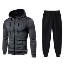 Load image into Gallery viewer, Mens Tracksuits Men's Clothing Men Sets Hoodie Set Zipper Sweatshirt Casual Sport Sweatpants Man Sweat Suit Set Running
