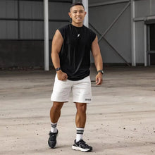Load image into Gallery viewer, Summer Fitness Sports Tank Top Men's Breathable Loose Fit Training Sleeveless T-shirt Quick Drying vest male Fitness Clothing
