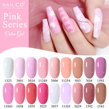 Load image into Gallery viewer, NAILCO 2025 Hot 15ML Gel Nail Polish Nails Semi-permanent UV Varnish High Quality Glass Bottle Nail Art Polish For Manicure
