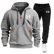 Load image into Gallery viewer, Zippered Multi Pocket Tracksuit
