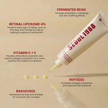Load image into Gallery viewer, Original K-SECRET SEOUL 1988 Retinal Ginseng Niacinamide Firming Repair Essence, Retinol Eye Cream, Moisturizer Korean Skin Care

