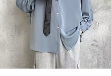Load image into Gallery viewer, Loose Office Button Shirt Women
