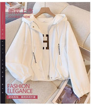 Load image into Gallery viewer, Hooded Casual Zipper Workwear Jacket
