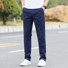 Load image into Gallery viewer, Men's High-Quality Chinos -Cotton Casual Trousers - Breathable Straight Pants (Sizes W28-w40)
