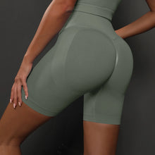 Load image into Gallery viewer, Yoga Shorts Women Sports Shorts Seamless Gym Workout Shorts High Waist Push Up Fitness Sports Shorts Cycling Shorts
